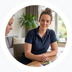 Laura, Begeleider, werken in de zorg